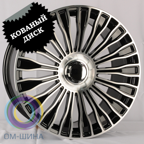 IWheel CR02016 9.0x21/5x112 D66.56 ET34 Black Machined Face (передняя ось)