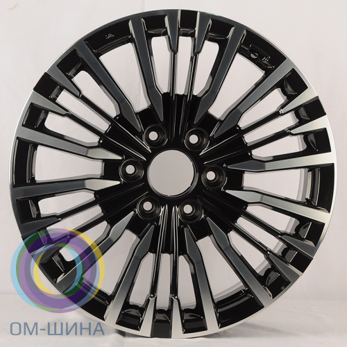 Anzoo H891D 8.0x20/6x139.7 D78.1 ET35 Black Machined Face