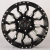 Anzoo AS8124-7 9.0x17/6x139.7 D110.1 ET0 Matt Black+Milling Spoke+Milling rivets Anzoo AS8124-7 9.0x17/6x139.7 D110.1 ET0 Matt Black+Milling Spoke+Milling rivets