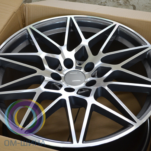 Ivision Wheel NW760 10.0x20/5x120 D72.6 ET35 Light Gloss GM / Machine (задняя ось)