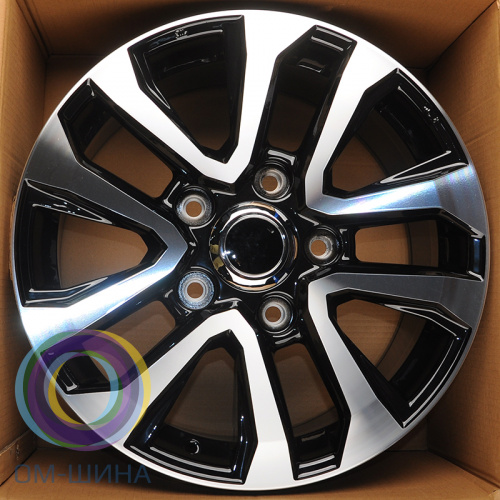 Anzoo H706D 8.5x18/5x150 D110 ET58 Black Machined Face