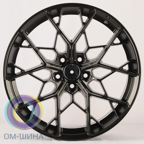 Anzoo FBX049-20 9.5x20/5x112 D66.5 ET43 Matt Black (задняя ось)