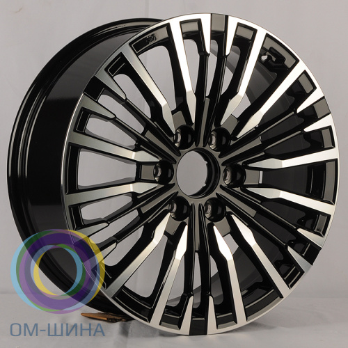 Anzoo H891D 8.0x20/6x139.7 D78.1 ET35 Black Machined Face