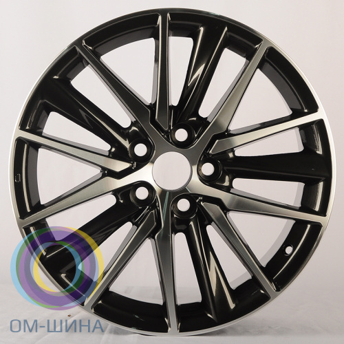 Anzoo AO9893D 8.0x18/5x114.3 D60.1 ET50 Gunmetal Machine Face