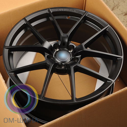 Anzoo AL1857 9.5x19/5x112 D66.56 ET35 Matt Black (задняя ось)