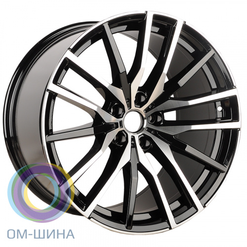 Ivision Wheel 1473 9.5x21/5x112 D66.6 ET37 BKF (передняя ось)