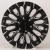 Anzoo JT255-7 9.0x17/6x114,3 D66.1 ET0 Matt Black+Milling Spoke