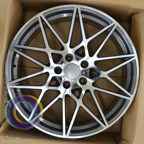 Ivision Wheel NW760 10.0x20/5x120 D72.6 ET35 Light Gloss GM / Machine (задняя ось)