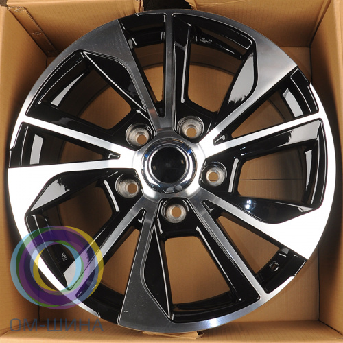 Anzoo H777F 8.5x20/5x150 D110 ET58 Black Machine Face