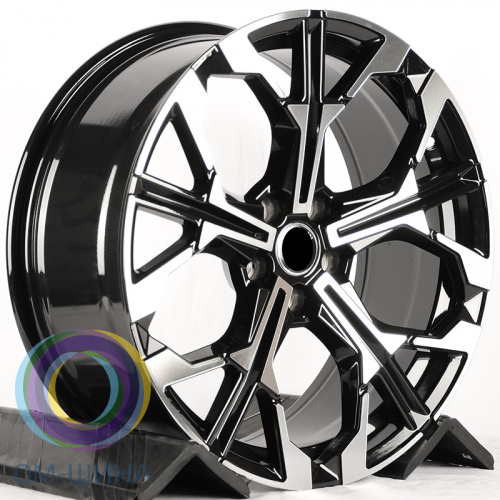 IWheel F9735 9.0x19/5x112 D66.6 ET35 Black Machined Face (задняя ось)
