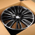 Anzoo HP716D 9.5x22/5x120 D72.6 ET45 Black Machine Face Anzoo HP716D 9.5x22/5x120 D72.6 ET45 Black Machine Face
