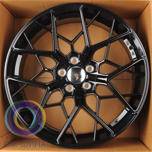 Anzoo ZT718 7.5x17/5x114.3 D73.1 ET35 Black