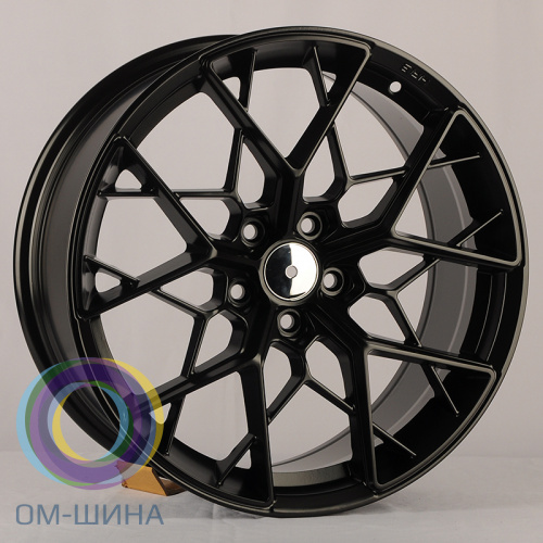 Anzoo FBX049-20 9.5x20/5x112 D66.5 ET43 Matt Black (задняя ось)