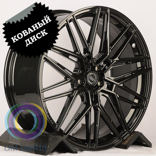 Anzoo AFA491 9.0x21/5x108 D63.4 ET38 Glossy Black