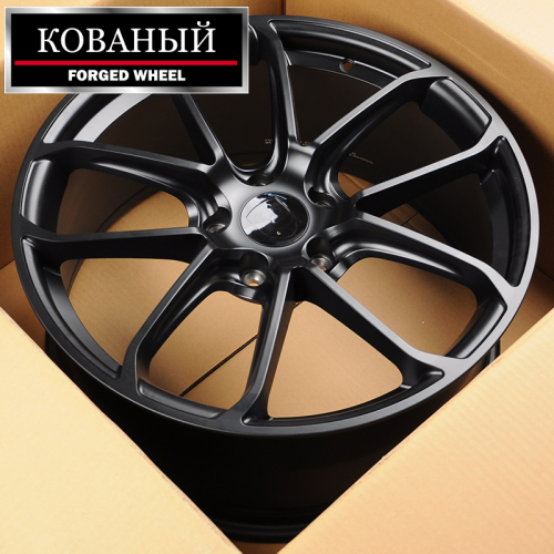 RGW Wheels RGW347 10.0x22/5x130 D71.56 ET48 Matte Black (передняя ось)