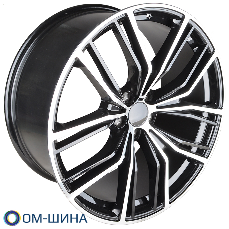 Диски NW5059 Ivision Wheel NW5059 10.0x21/5x112 D66.6 ET37 Black Face Machined
