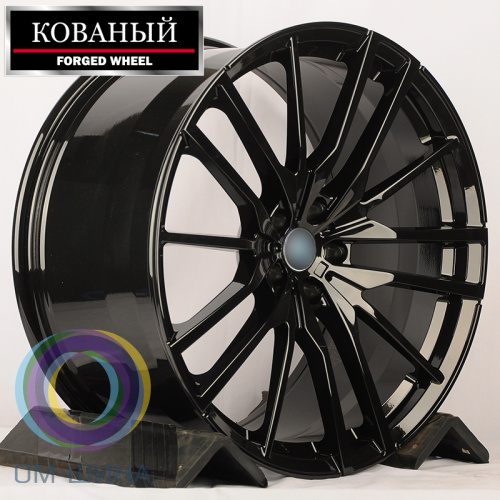 RGW Wheels RGW476 9.5x22/5x112 D66.56 ET30 Gloss Black (передняя ось)