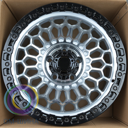 IWheel FBX357-7 8.5x17/6x139.7 D110.1 ET0 SMF+Black
