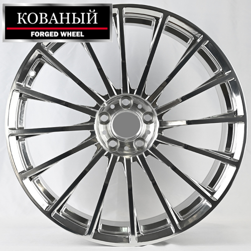 RGW Wheels RGW4151 9.0x20/5x112 D66.56 ET34 Clear Polished+Barrel Cler Brushed (передняя ось)