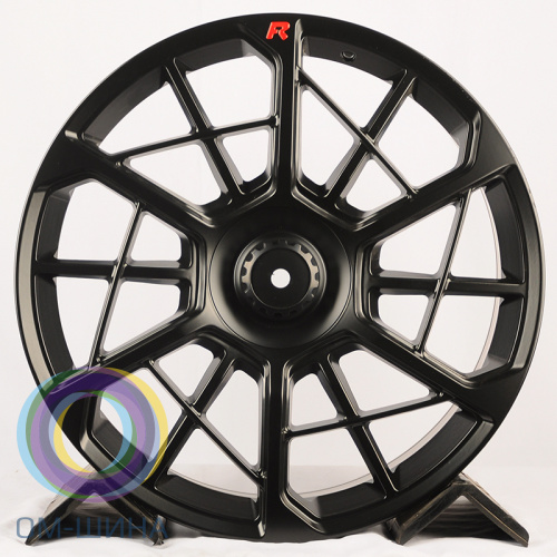 Anzoo H3165F 9.5x22/5x108 D63.4 ET48 Matt Black+Red R