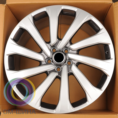 Anzoo FBX191-22 9.5x22/5x120 D72.6 ET45 Gunmetal+ Silver