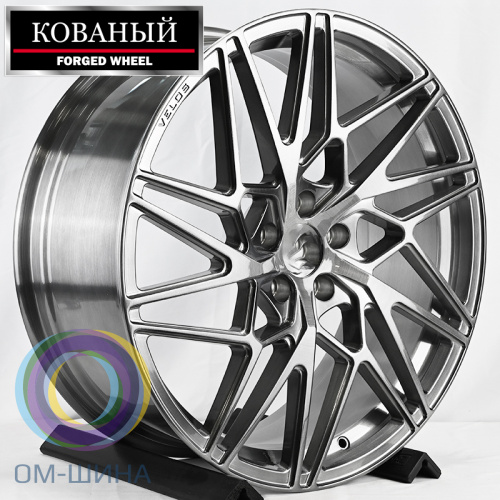 RGW Wheels RGW011 8.5x20/5x114.3 D67.1 ET40 Brusched Grey+Right+Aluminum Cap (правый)