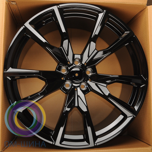 Extreme Wheels BML1006 10x22/5x112 D66.6 ET35 Gloss Black (передняя ось)