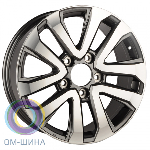 Anzoo H707F 8.5x20/5x150 D110 ET45 Gunmetal Machine Face