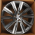 Anzoo H3091F 9.5x23/5x120 D72.6 ET45 Gunmetal Machine Face Anzoo H3091F 9.5x23/5x120 D72.6 ET45 Gunmetal Machine Face