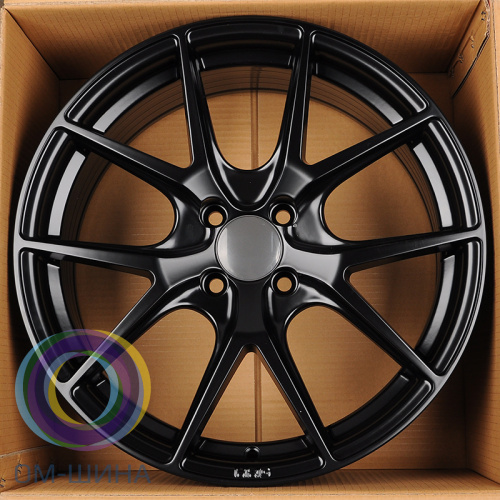 HMD 502 7.5x17/5x100 D73.1 ET40 Matt Black