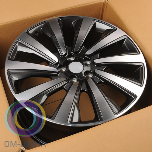 Anzoo H947D 9.5x21/5x120 D72.6 ET40 Gunmetal Machine Face