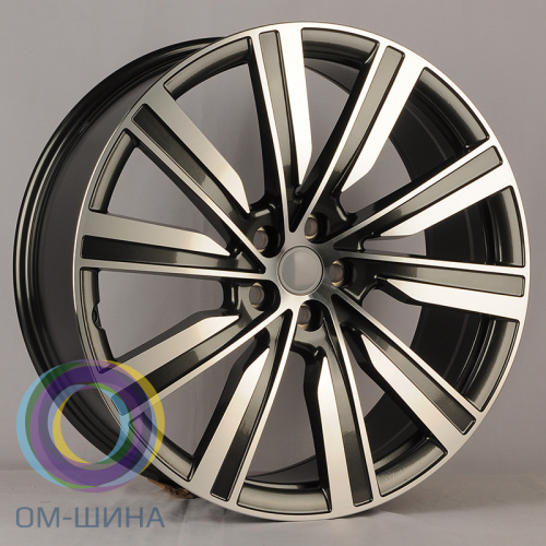 Anzoo H3091F 9.5x23/5x120 D72.6 ET45 Gunmetal Machine Face