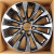 Anzoo H954D 8.5x20/6x139.7 D106.1 ET25 Black Machine Face Anzoo H954D 8.5x20/6x139.7 D106.1 ET25 Black Machine Face
