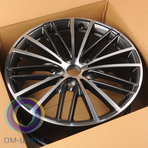 Anzoo H3071F 9.0x19/5x112 D66.5 ET44 Gunmetal Machine Face (задняя ось)