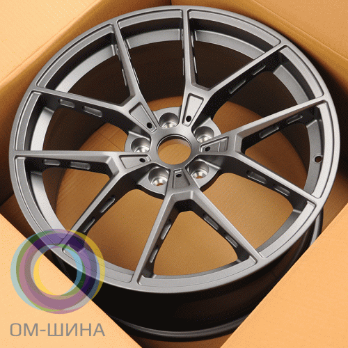 IWheel CR35 8.5x19/5x112 D66.5 ET25 Matte Gunmetal+ Hollow Spokes (передняя ось)