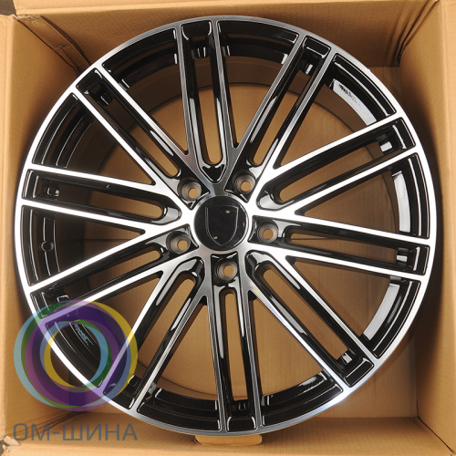 Anzoo H3085F 11.5x21/5x130 D71.6 ET69 Black Machined Face (задняя ось)