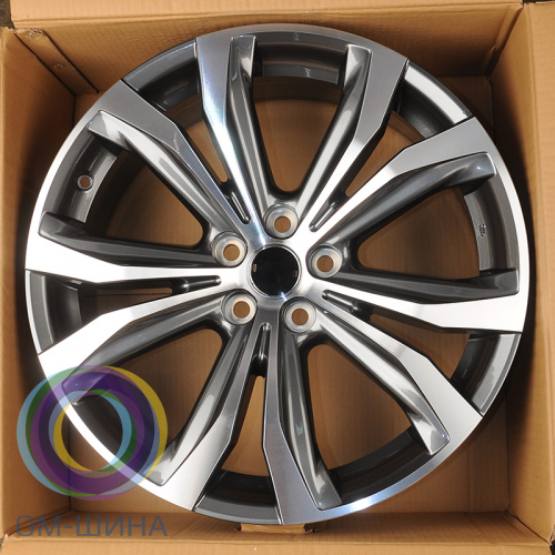 Anzoo H3031D 8.0x20/5x114.3 D60.1 ET30 Gunmetal Machine Face
