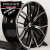 Anzoo AL0560 9.0x19/5x112 D66.56 ET35 Glossy Black Machine Face (задняя ось)