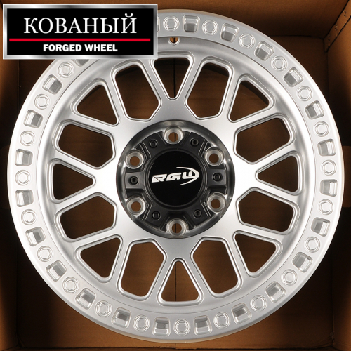 RGW Wheels RGW712 8.5x17/6x139.7 D100 ET0 Hyper Silver