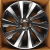HMD 947D 9.5x22/5x120 D72.6 ET40 Gun Grey Machined Face HMD 947D 9.5x22/5x120 D72.6 ET40 Gun Grey Machined Face