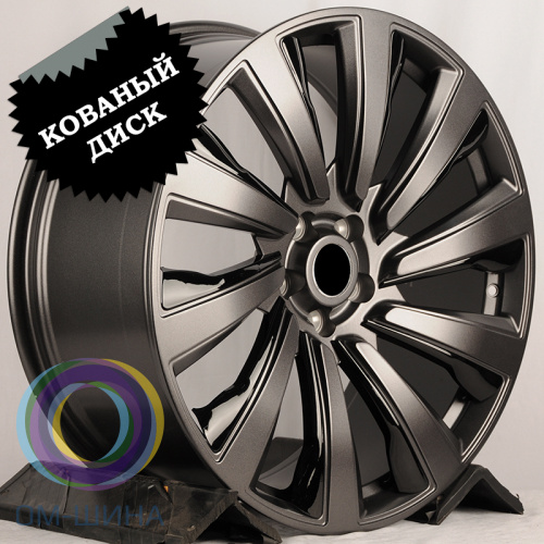 RGW Wheels RGW708R 9.5x22/5x120 D72.56 ET40 Matte Grey+Trim Sprit правый