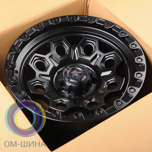 IWheel JT178-7 9.0x17/5x114.3 D73.1 ET0 Matt Black