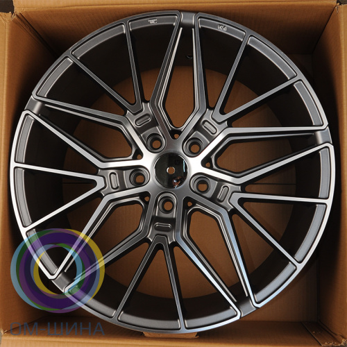 HMD 5280 8.5x19/5x108 D65.1 ET40 Matt Grey Machine Face