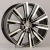 Anzoo H3091F 9.5x22/5x120 D72.6 ET45 Black Machined Face Anzoo H3091F 9.5x22/5x120 D72.6 ET45 Black Machined Face