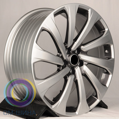 Anzoo FBX191-22 9.5x22/5x120 D72.6 ET45 Gunmetal+ Silver