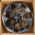 Anzoo H3015D 8.0x18/6x139.7 D106.1 ET15 Matt Black Anzoo H3015D 8.0x18/6x139.7 D106.1 ET15 Matt Black