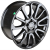 Ivision Wheel NW849 9.5x20/5x120 D72.6 ET45 Black