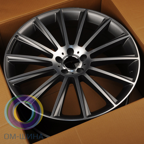 HMD 7012 10x21/5x112 D66.6 ET46 Matt Grey Machine Face (в круг)