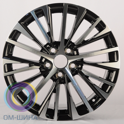 Anzoo H952D 8.0x20/5x114.3 D60.1 ET30 Black Machined Face