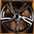 IWheel 8393 8.0x18/5x108 D63.4 ET45 Black Machined Face